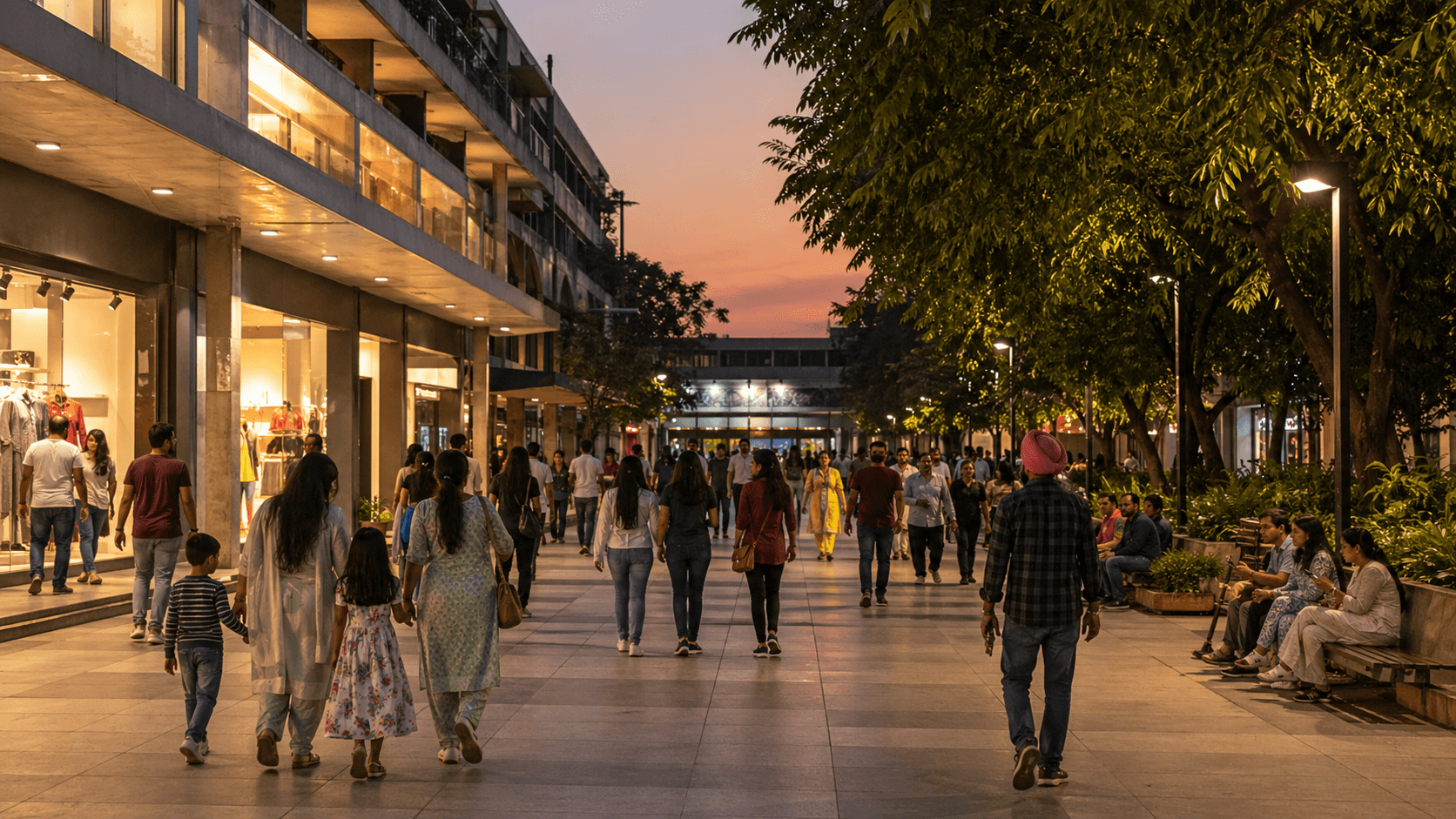 Sector 17 Evenings Felt Like the City Showing Off