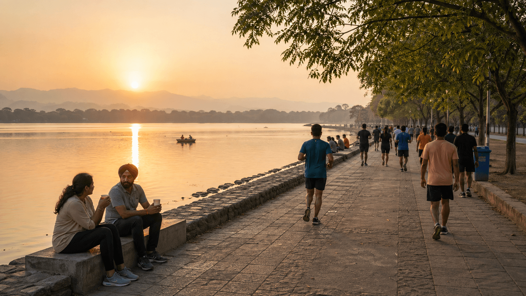 Sukhna Lake Made Even Silence Feel Social